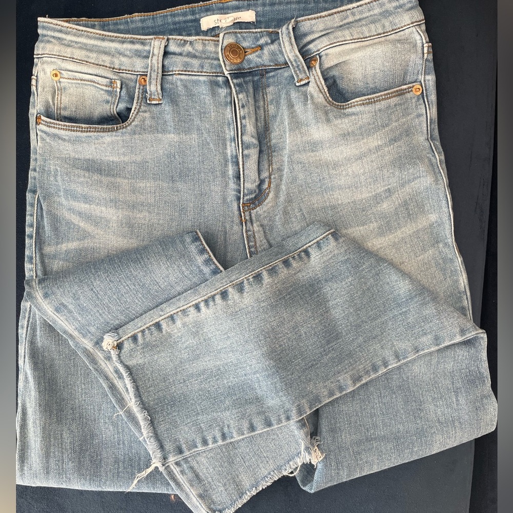Raw hemmed skinny jeans | STS Blue “Ellie” size 27
